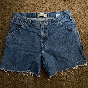 Blue Denim Mens Carpenter Shorts